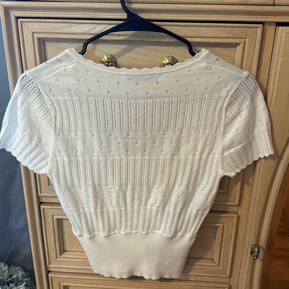Zara Open Knit Top - Picture 9 of 9